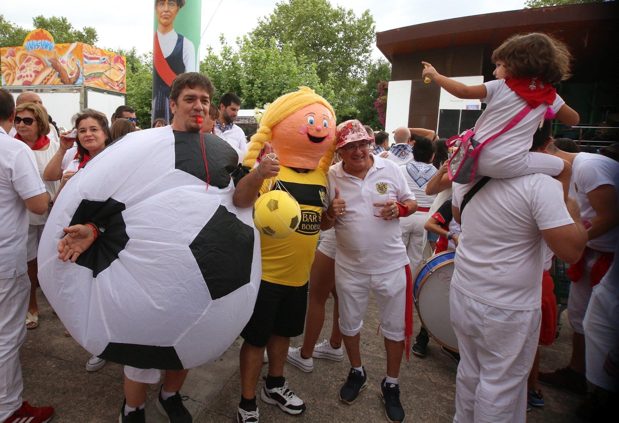 Fotos del chupinazo de Berriozar