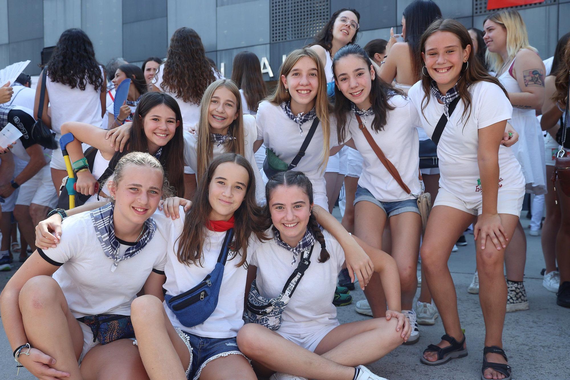 Fotos del chupinazo de Burlada