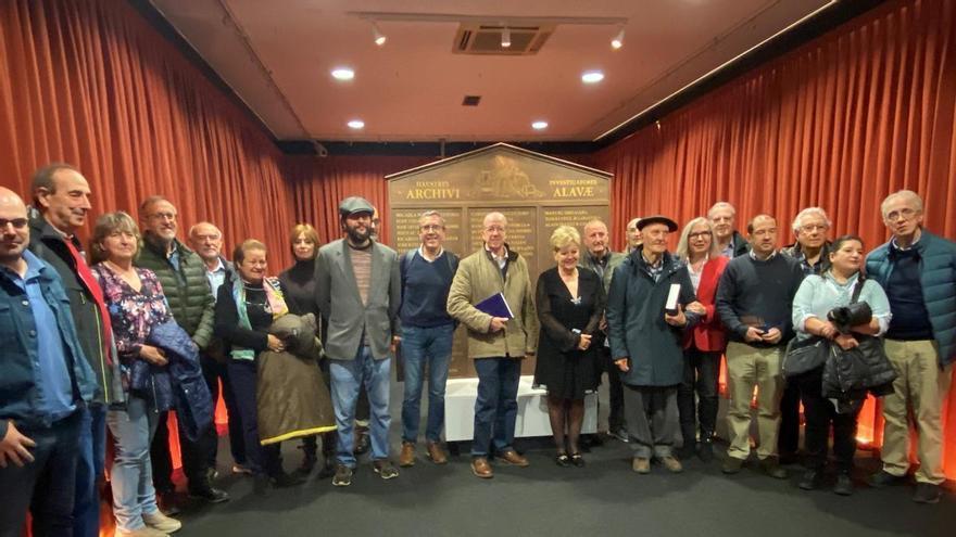 El Archivo de Álava homenajea a sus investigadores más destacados