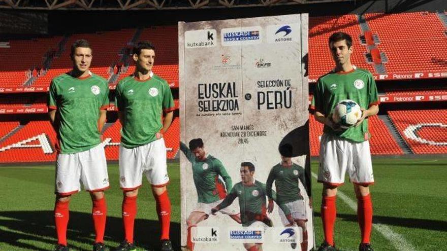 Euskal Selekzioa se estrenará en el nuevo San Mamés ante Perú