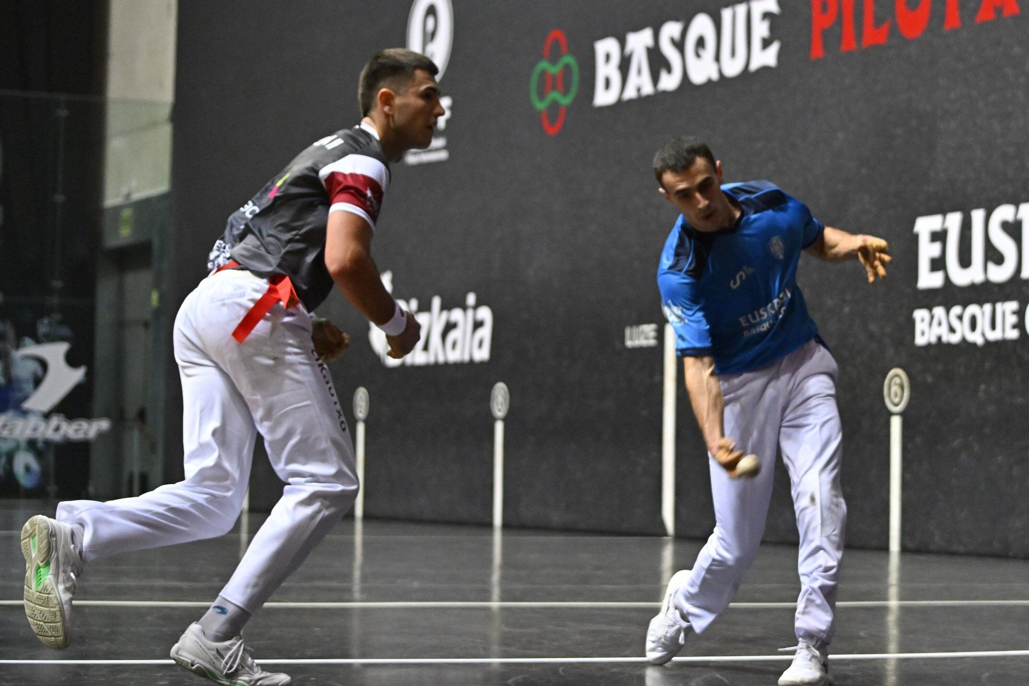 En imágenes: Lizeaga supera a Arribillaga en la final de la Liga de Naciones de mano individual