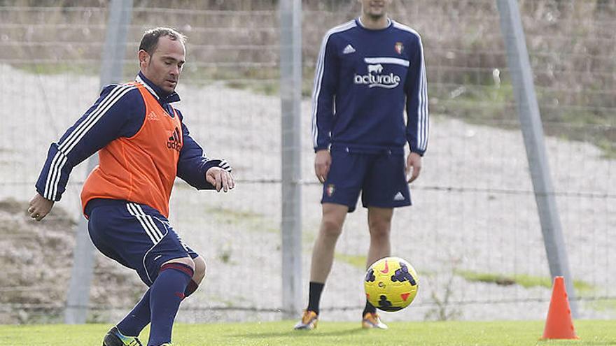 Jose García vuelve a entrenarse con el Promesas