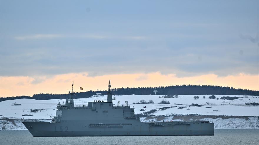 Acaba en Rota el despliegue del mando marítimo de la Fuerza de Reacción Aliada de la OTAN