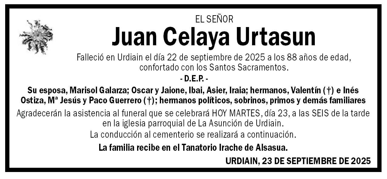 Juan Celaya Urtasun