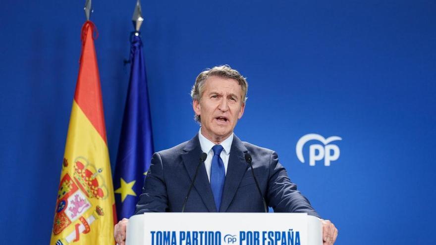Feijóo insta a Sánchez a dimitir tras la condena al fiscal general, un &quot;peón&quot; en la &quot;operación política&quot; contra Ayuso