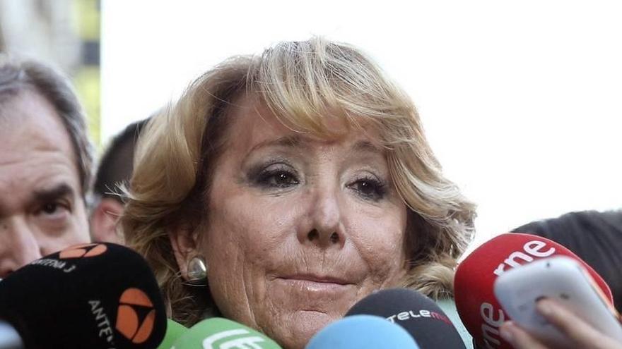 Esperanza Aguirre considera que Athletic y Barcelona deben &quot;abstenerse de competir&quot; en la Copa
