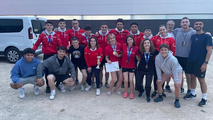 Navarra se cuelga siete medallas en el Campeonato de España de Lucha