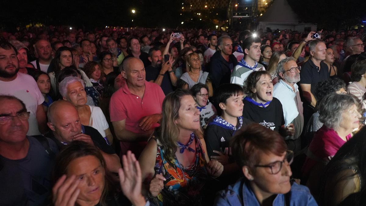 Público asistente al concierto de Rozalén