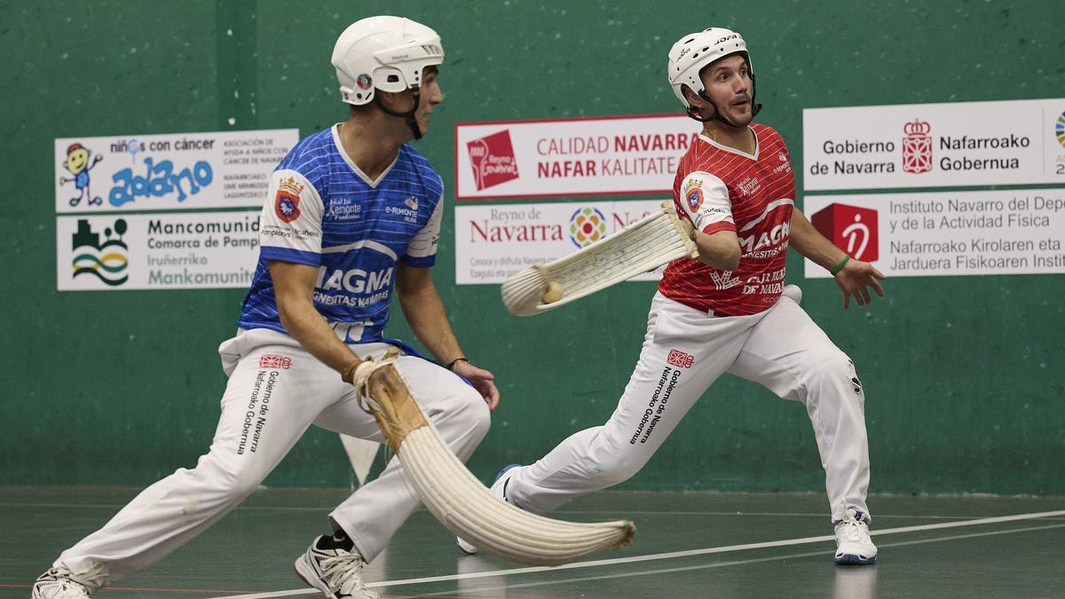 Uterga - Agirrezabala contra Otxandorena - Ion en el torneo del año pasado.