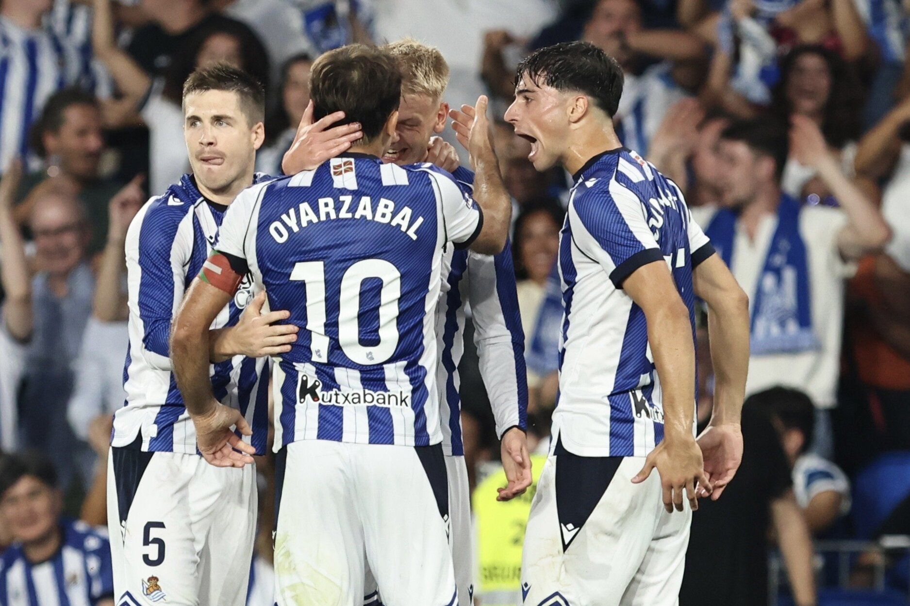 [Fotos] Partido loco en Anoeta de la Real Sociedad y el Espanyol