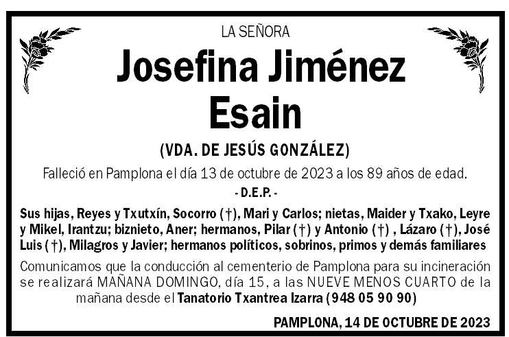 Josefina Jiménez Esain