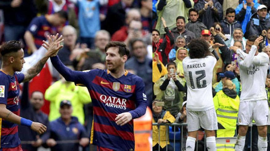 Barça y Madrid se jugarán la Liga tras el empate del Atlético