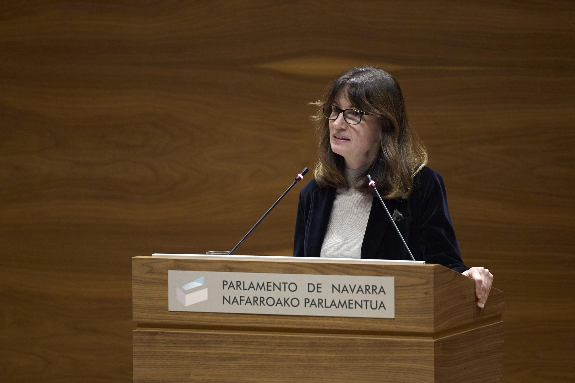 Fotos del pleno del Parlamento de Navarra del jueves 30 de octubre