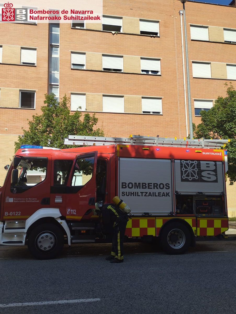 Imagen del bloque de viviendas en el que se produjo el incendio en una cocina