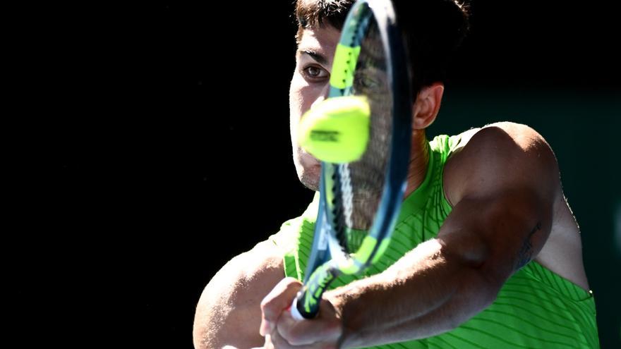 Las imágenes del épico partido de Alcaraz ante Zverev