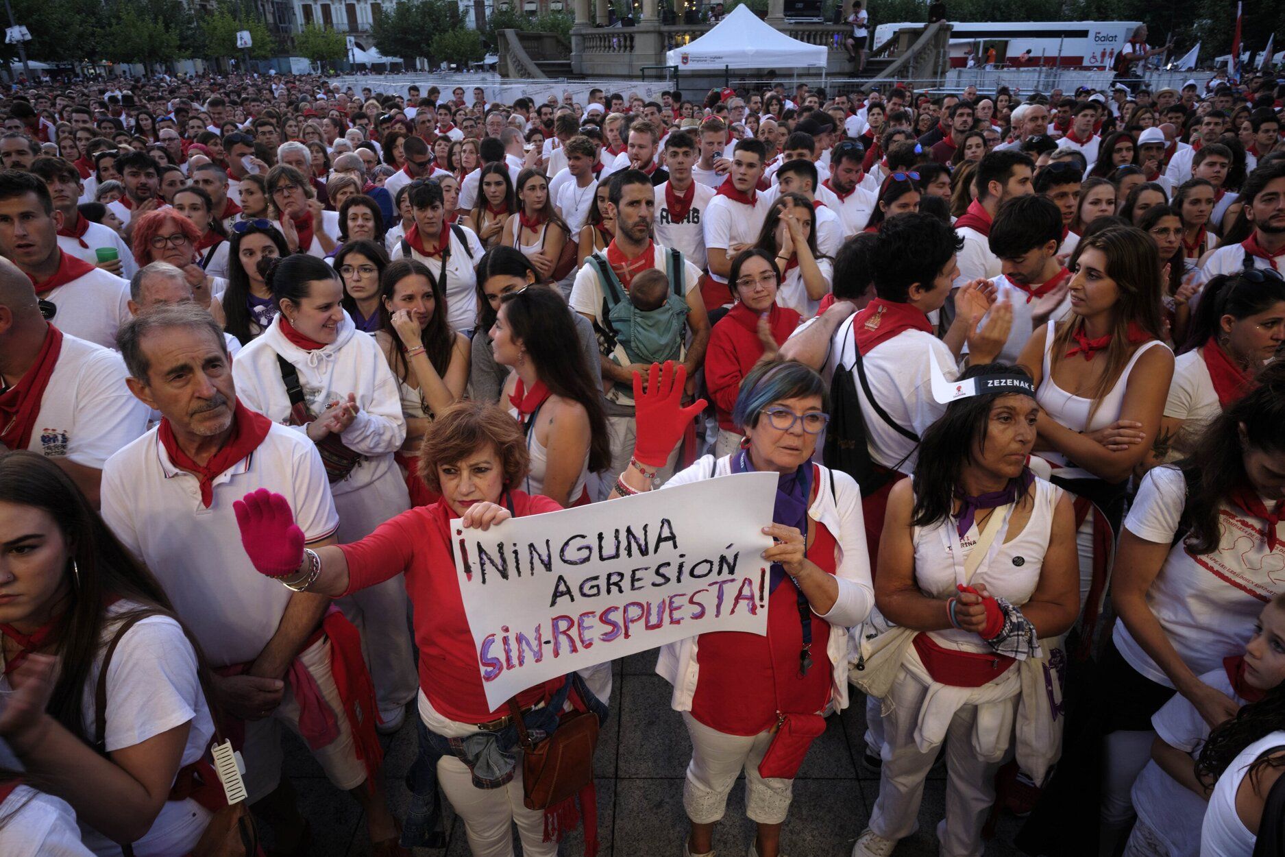 Iruña es un clamos contra las agresiones sexistas
