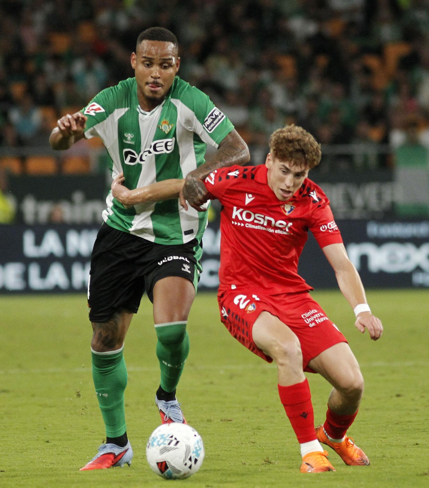 Fotos del partido entre Betis y Osasuna