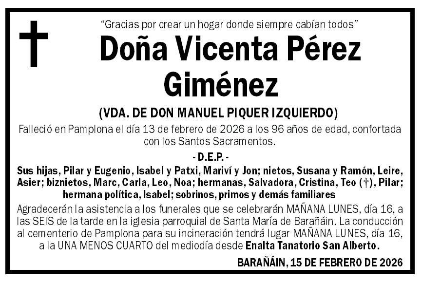 Vicenta Pérez Giménez