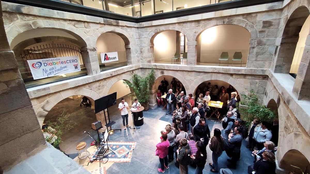 El palacio Horcasitas albergó el evento solidario ayer.