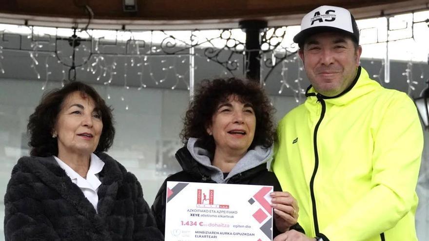 La Media Maratón Azkoitia-Azpeitia muestra su compromiso con la lucha contra el cáncer y la defensa del euskera
