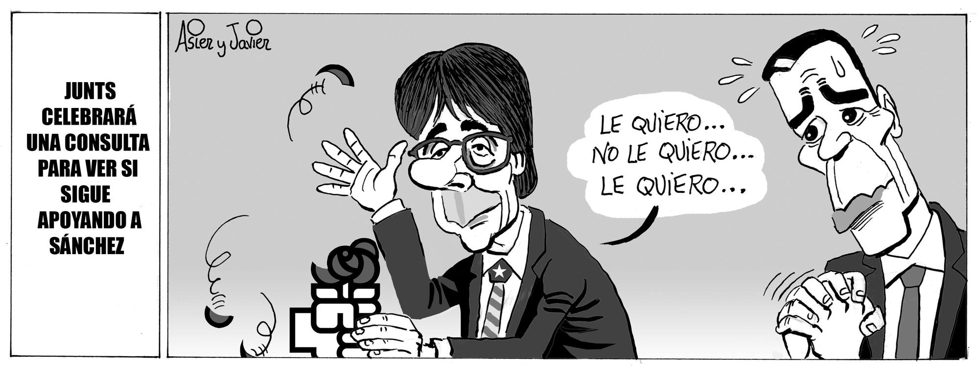 La tira de Asier y Javier del lunes 27 de octubre de 2025