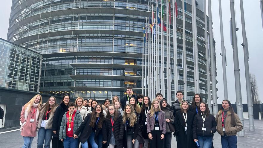 El Colegio FEC Vedruna participa en Euroscola y vive una jornada parlamentaria en Estrasburgo