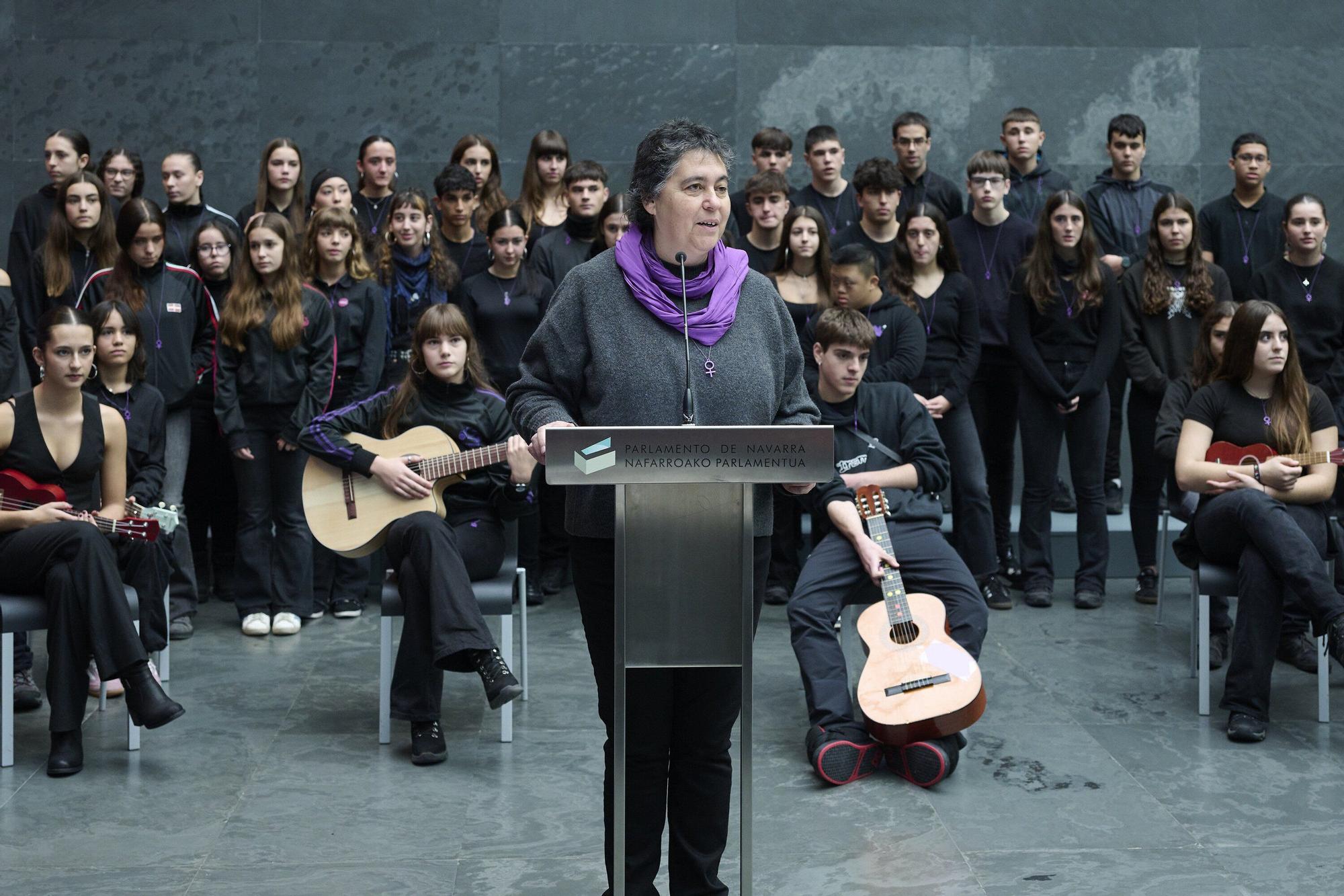 Navarra sale a la calle  este 25N contra la violencia machista