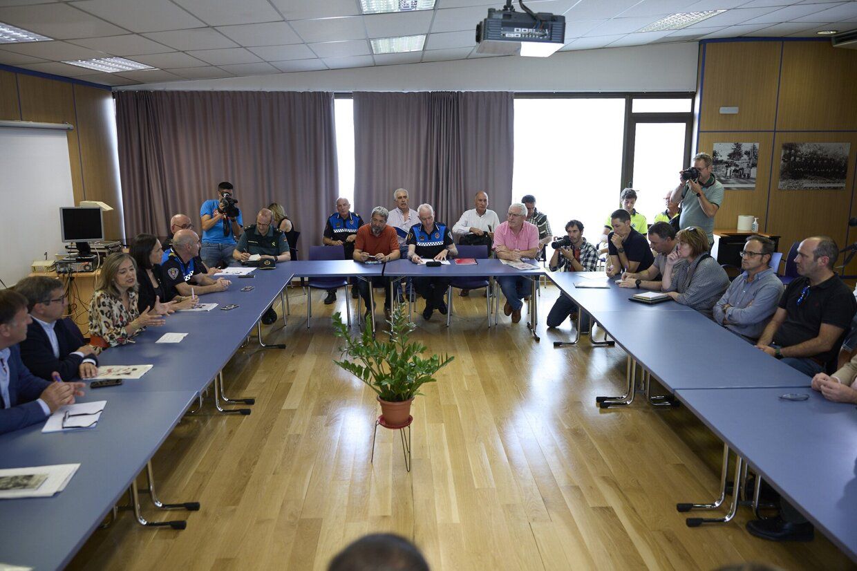 Primera reunión municipal para tratar la seguridad en las fiestas de San Fermín 2023