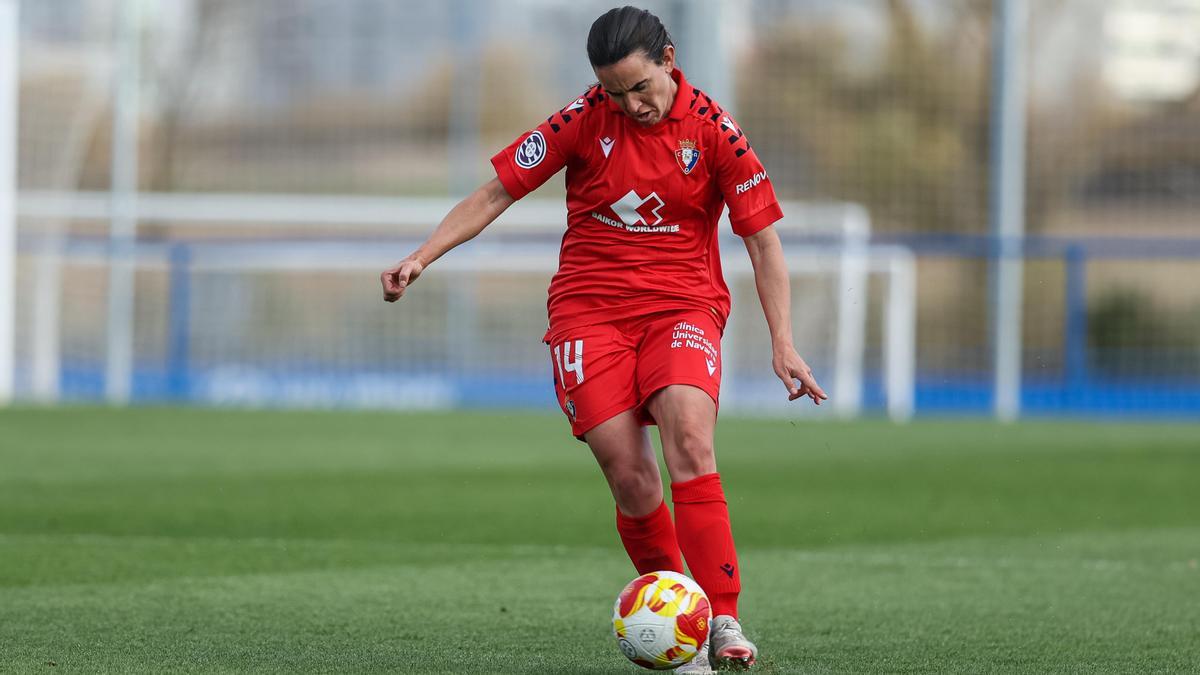 Eunate, este sábado, ante el Alavés