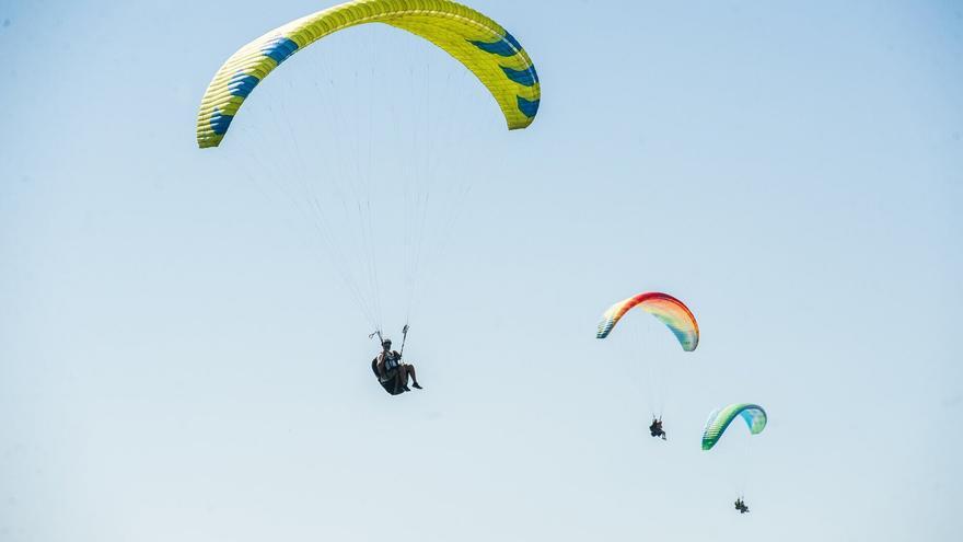 Preocupación en Orio por la nueva zona de aterrizaje para parapentes