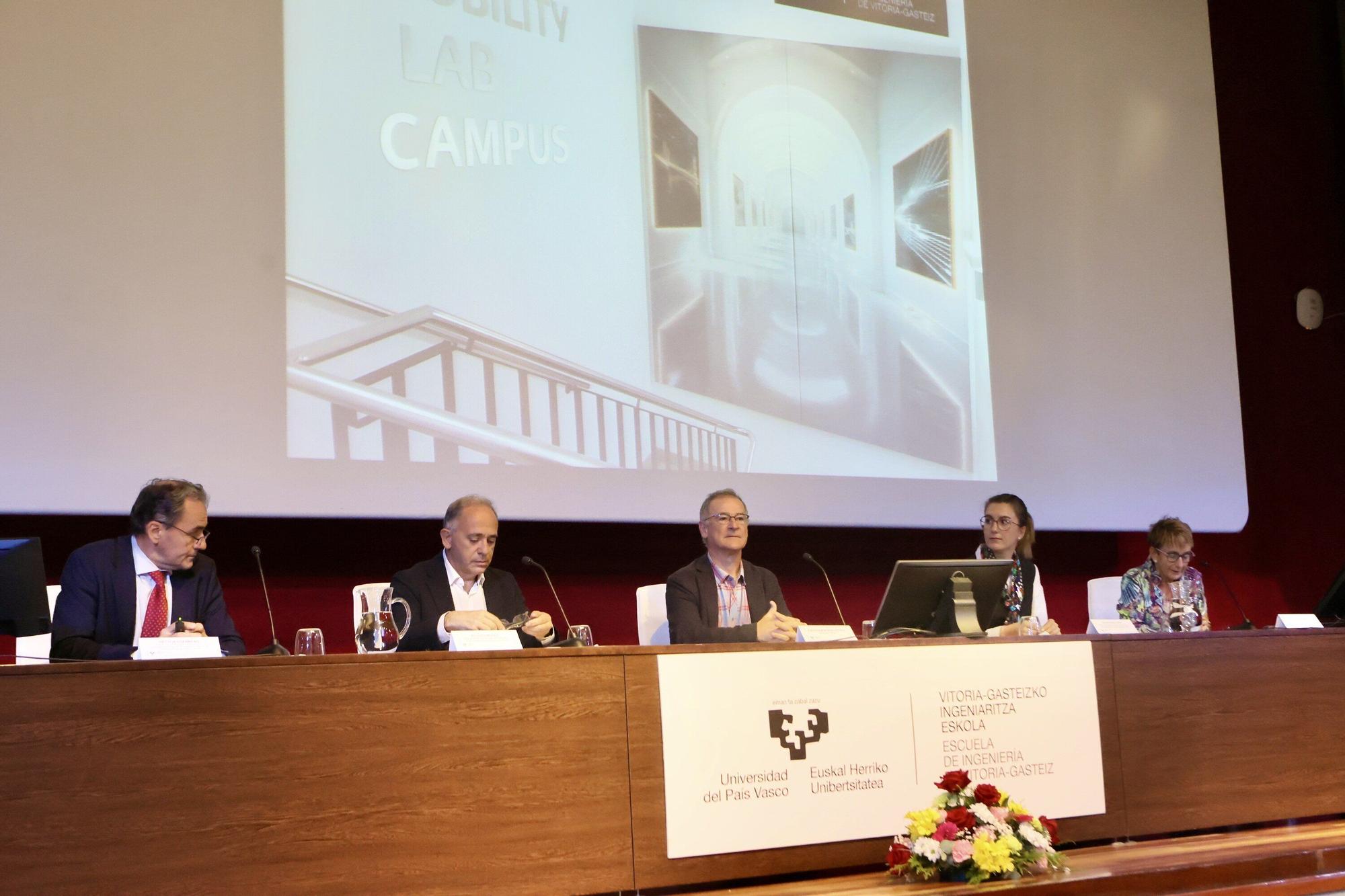 En imágenes: Inauguración del Mobility Lab Campus en la Escuela de Ingeniería de Vitoria-Gasteiz