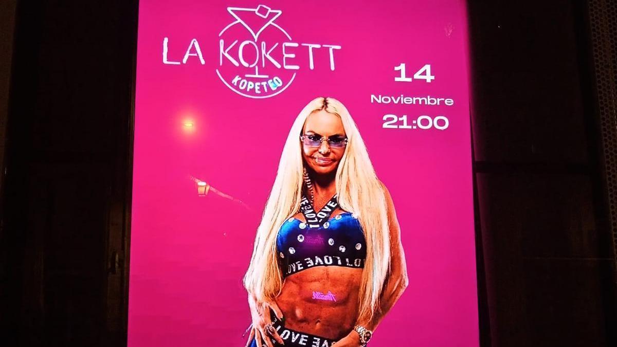 Leticia Sabater actúa este viernes en La Kokett y en La Comarca