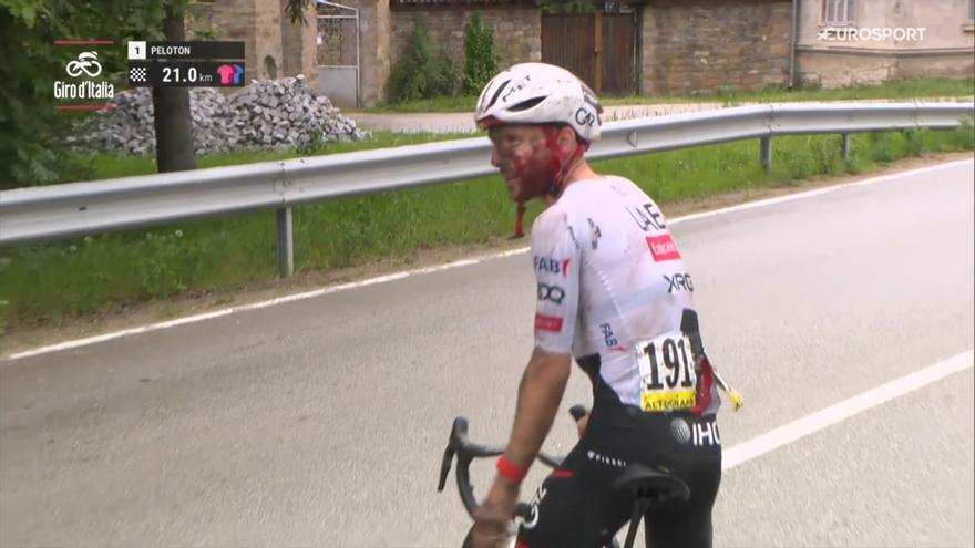 El Giro se rompe para el UAE