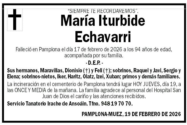 María Iturbide Echavarri