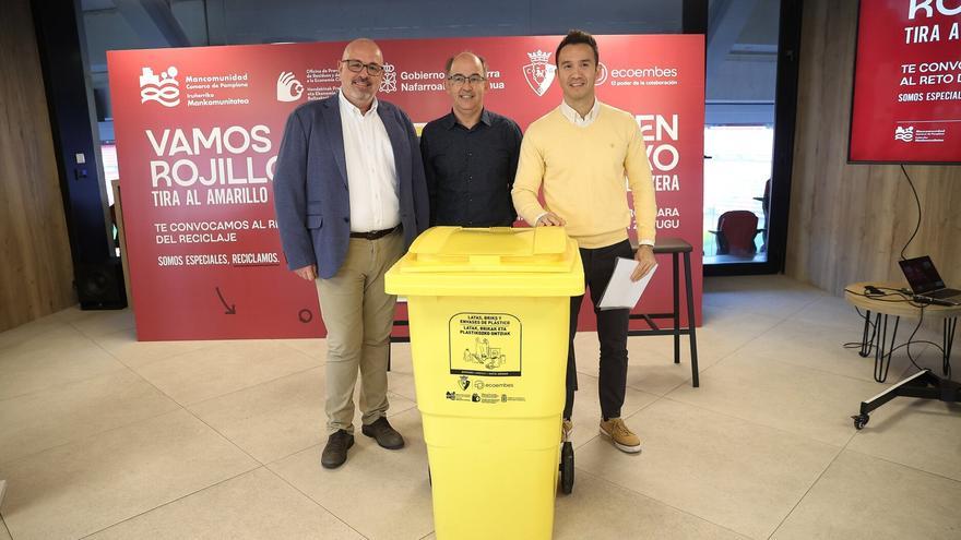 Osasuna convoca a su afición para recuperar 100.000 envases en El Sadar