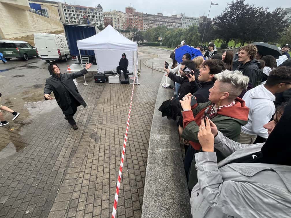 En imágenes: rodaje de 'The Walking Dead' en Bilbao