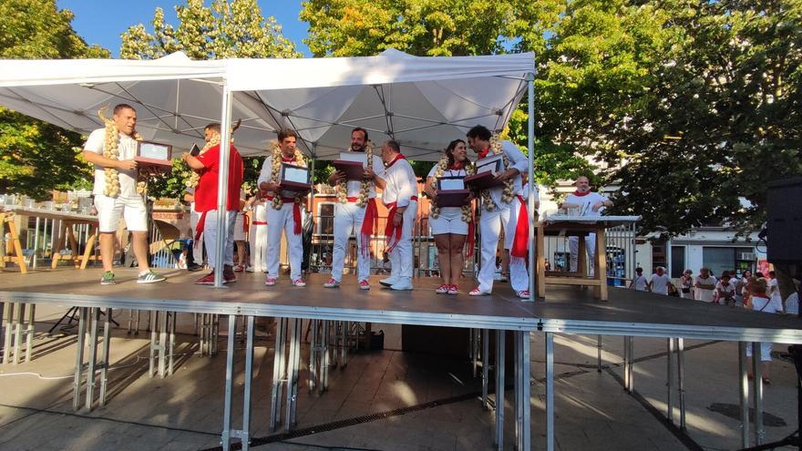Ajoarrieros con sabor a despedida en Estella-Lizarra