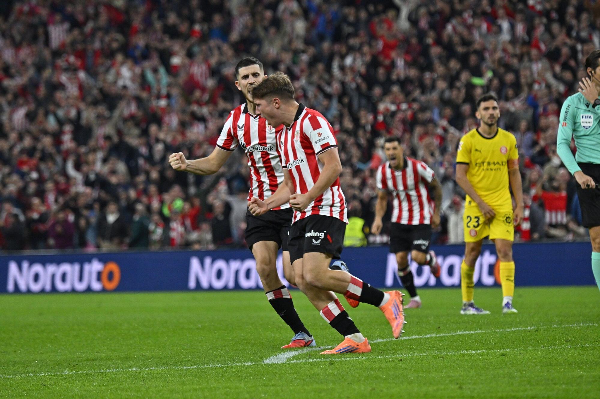 El Athletic-Girona, en imágenes