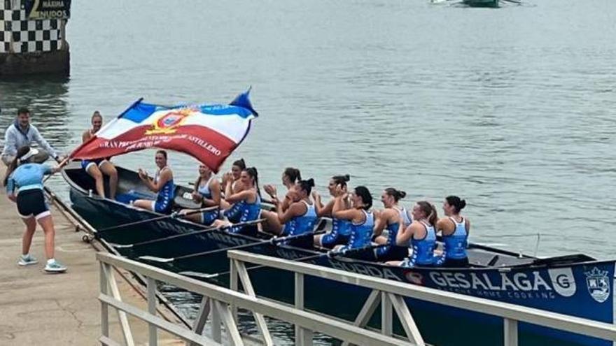 Zarautz da primero en la liga ETE