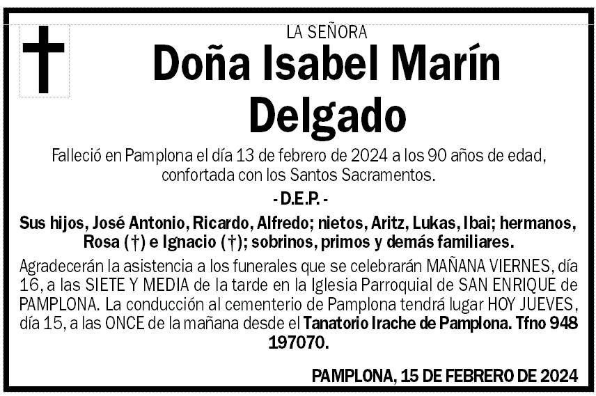 Isabel Marín Delgado