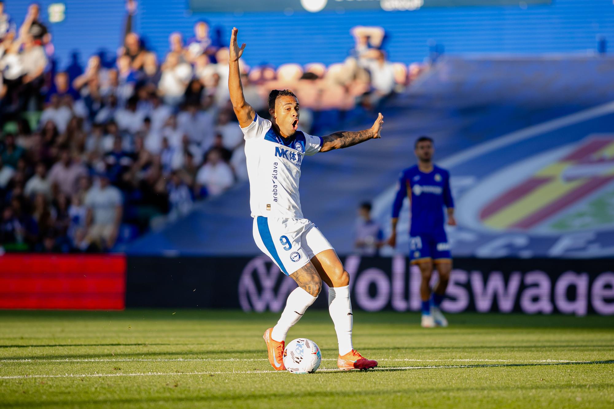 En imágenes: El Alavés empata contra el Getafe