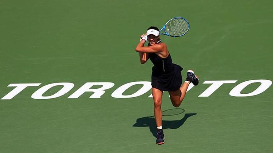 Muguruza, a tercera ronda en Toronto