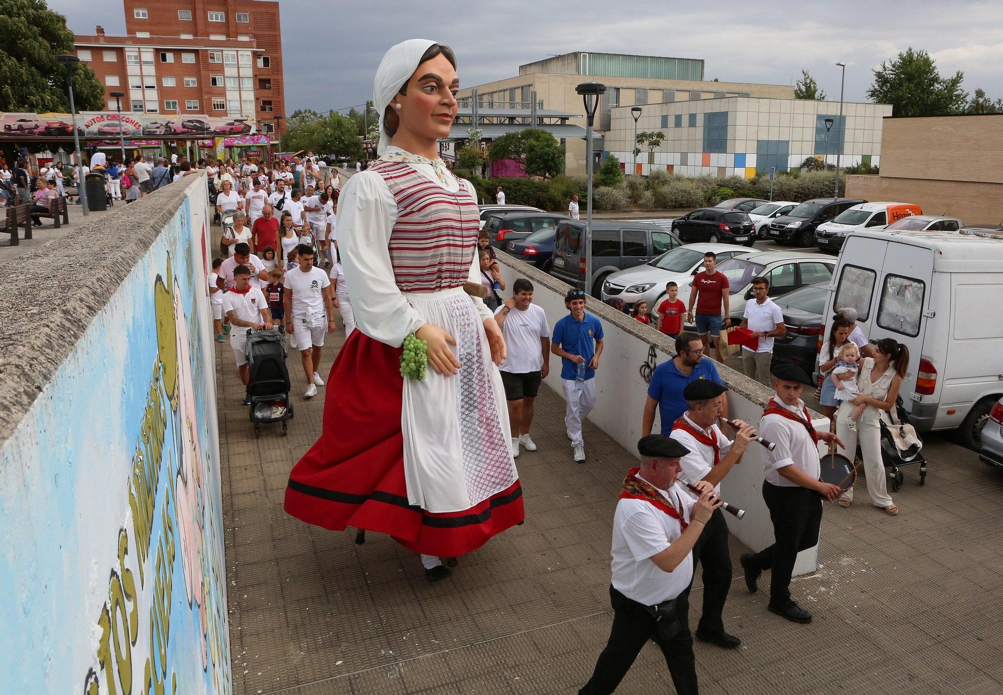 Fotos del chupinazo de Berriozar