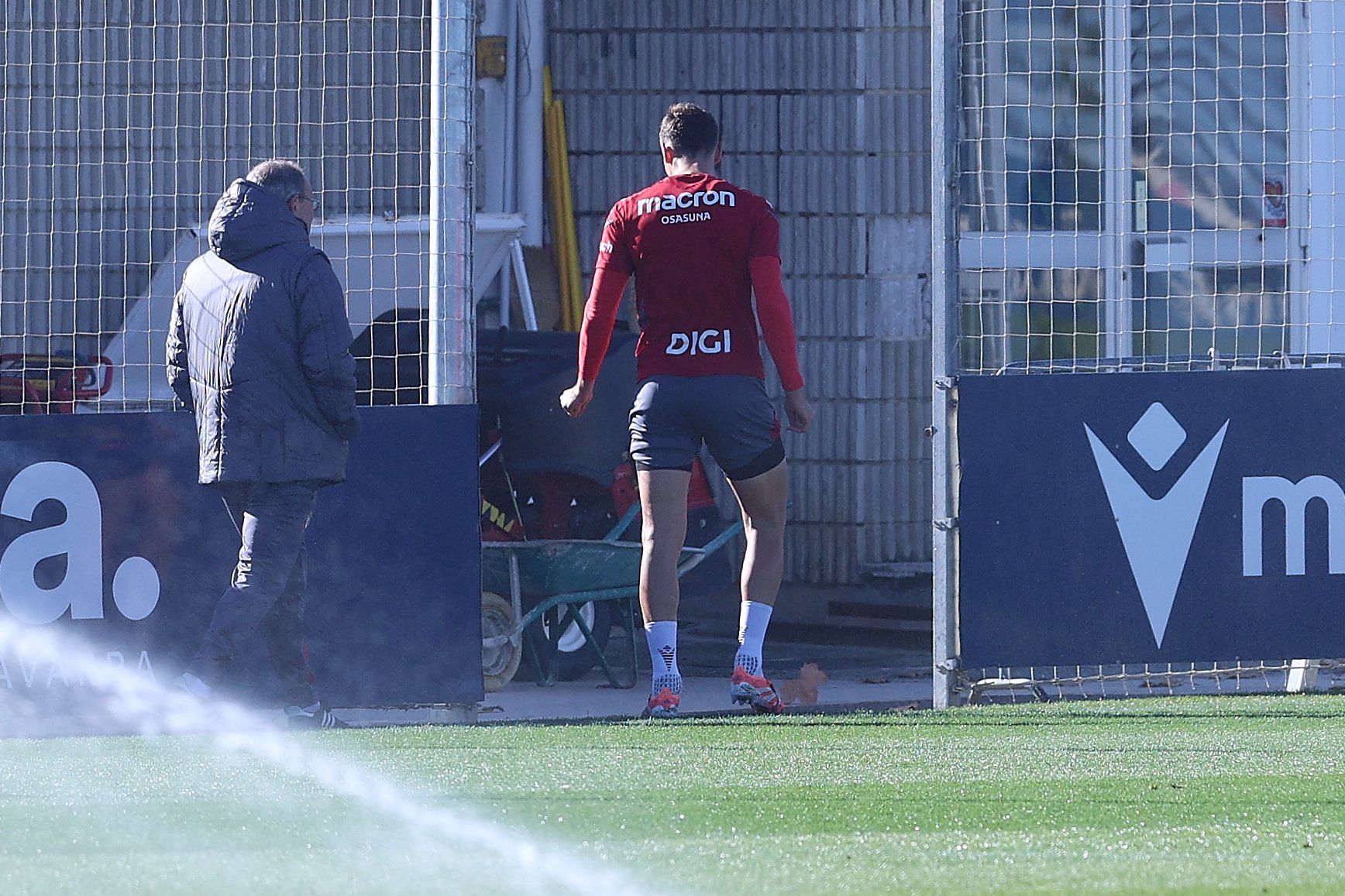 Fotos del entrenamiento de Osasuna (martes 18 de noviembre)