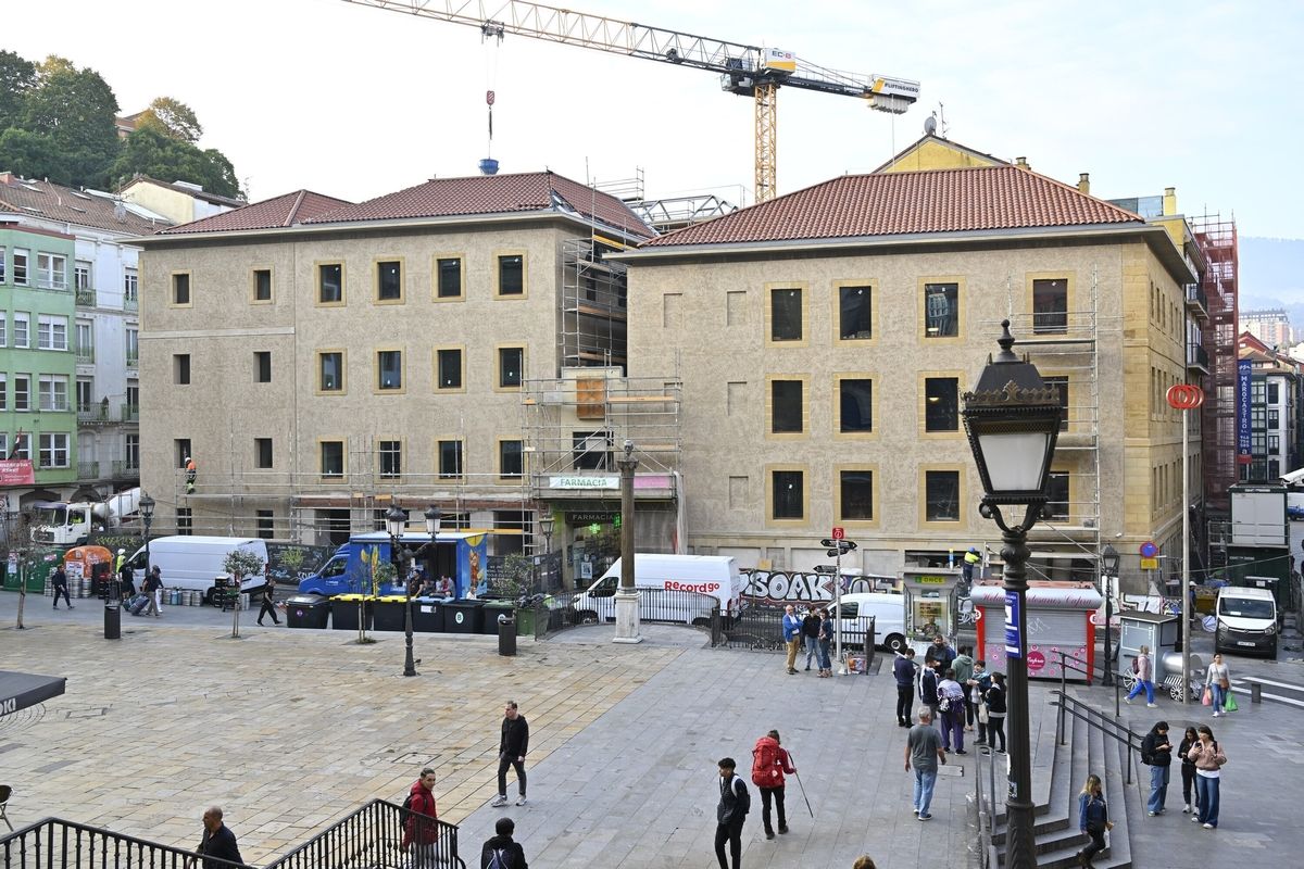 El Museo Vasco de Bilbao estrena fachada