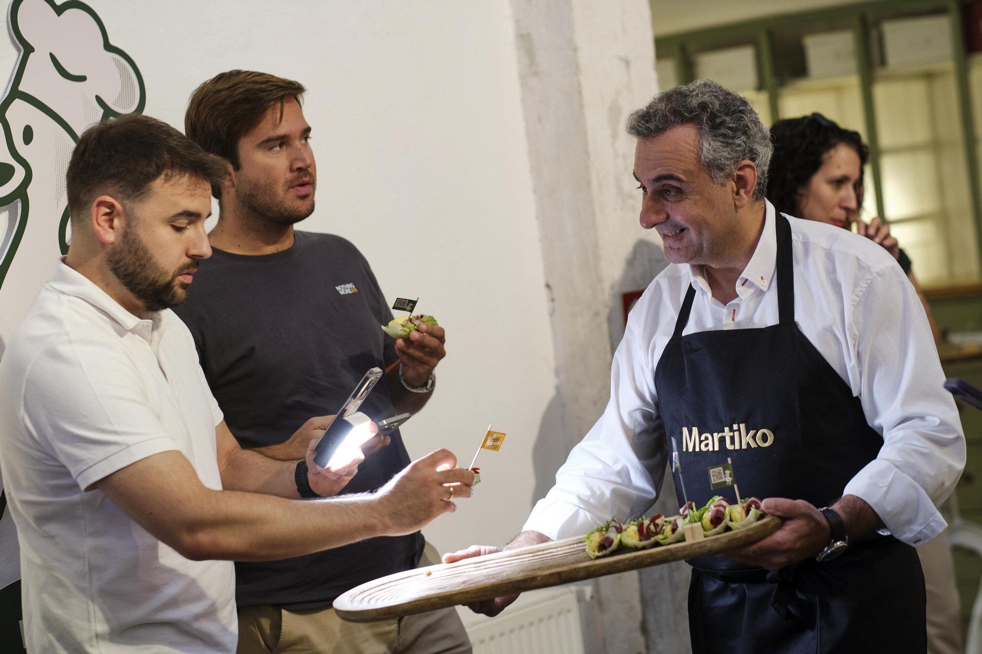 La ruta del pintxo pato: presentación y degustación de pinchos en la Fábrica de Gomas