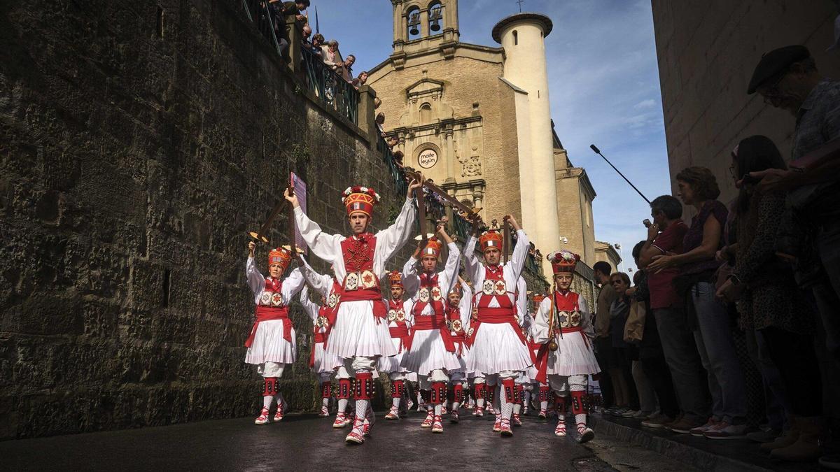 Procesión de San Fermín Txikito.