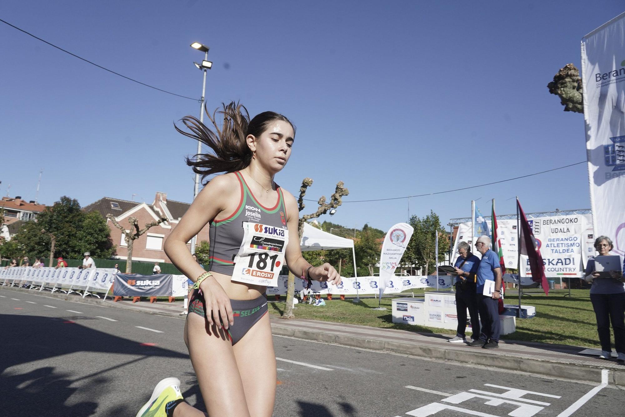 En imágenes: XXXVII edición de la Milla Internacional de Berango