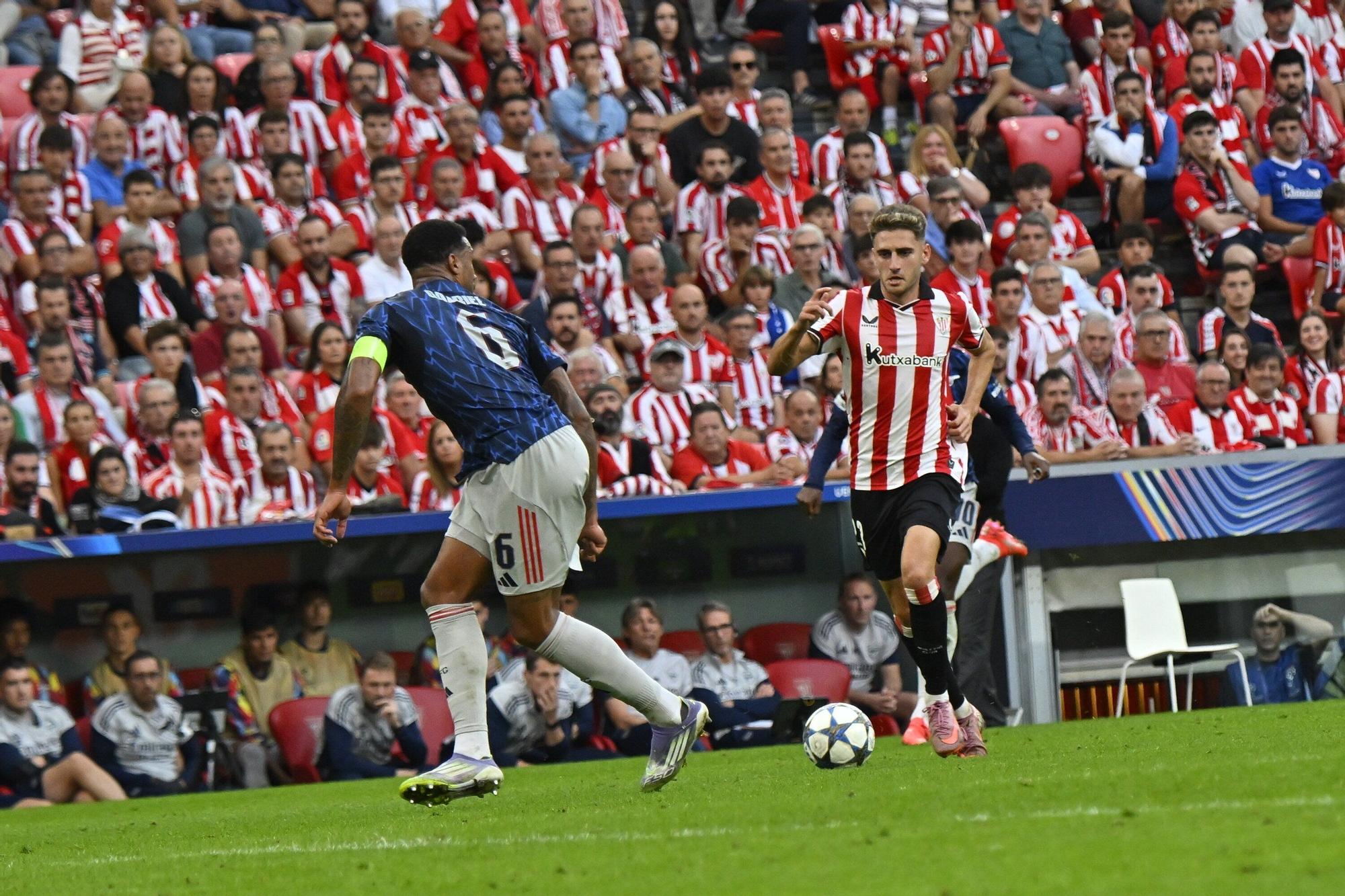El Athletic-Arsenal, en imágenes