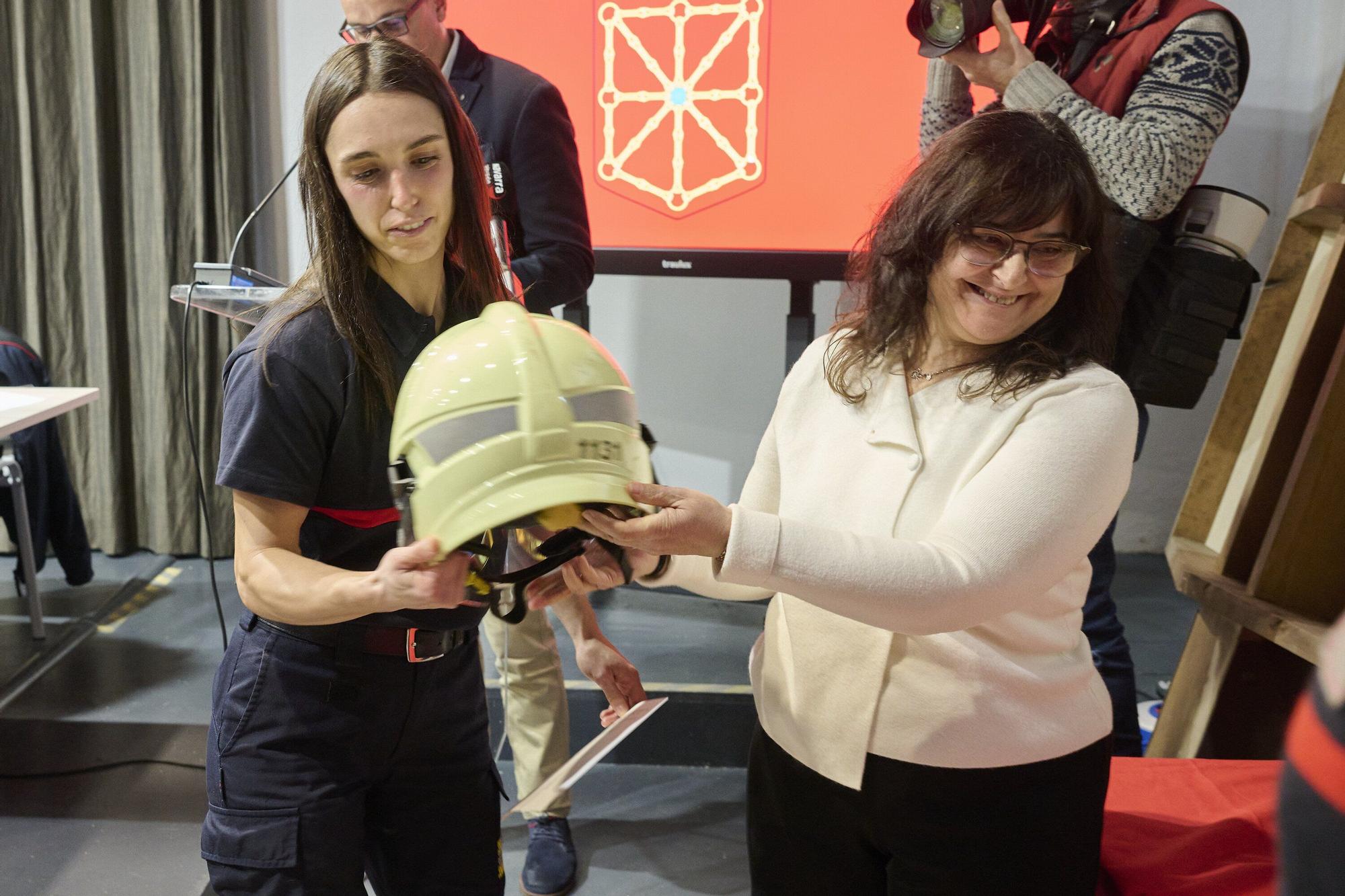 28 hombres y 2 mujeres terminan el Ingreso Básico de Bomberos de Navarra